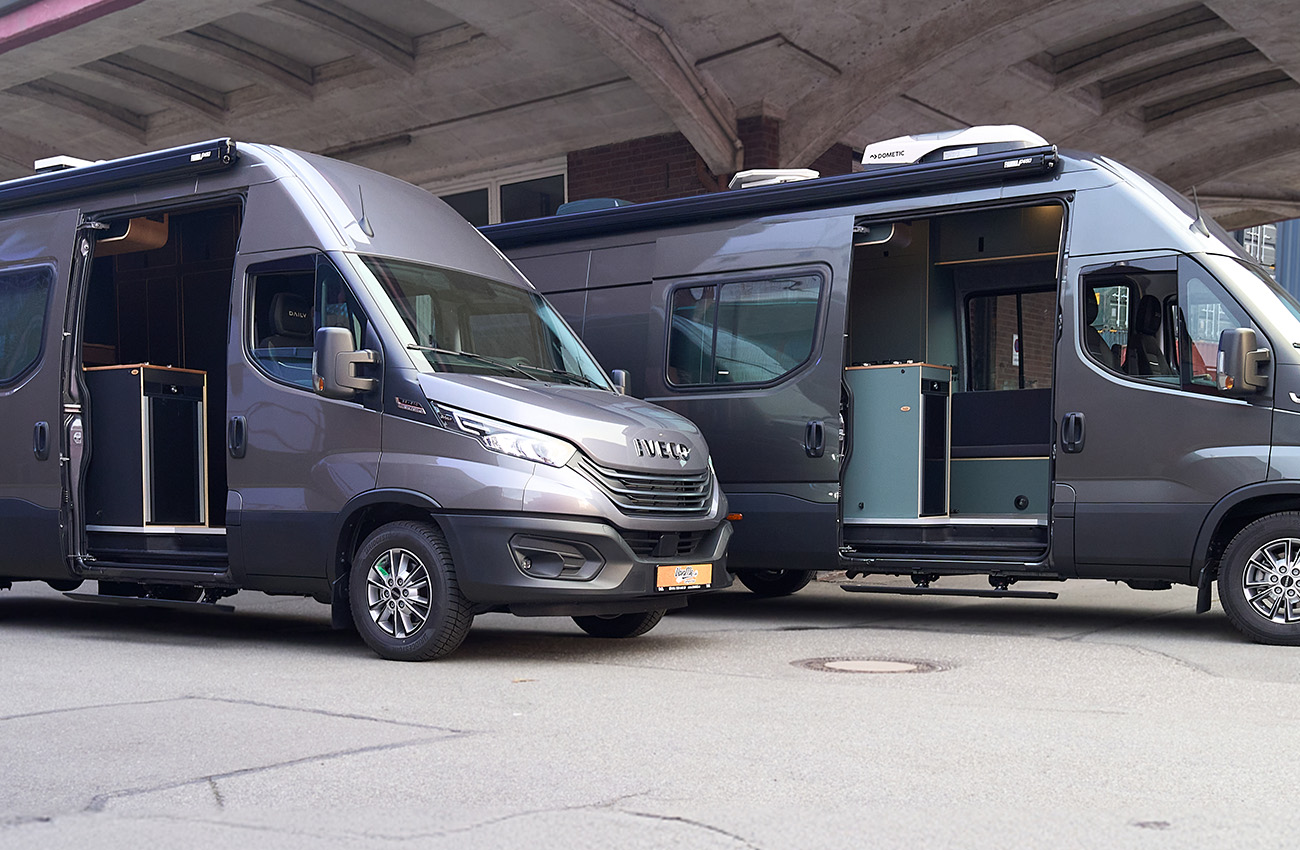 VanMe Iveco Individueller Camperausbau Die Twins